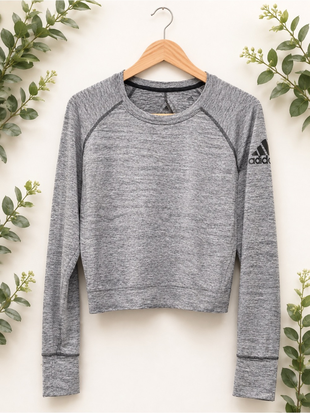 Adidas by Stella McCartney open back long sleeve top